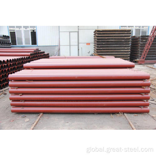 Nodular flexible cast iron pipe